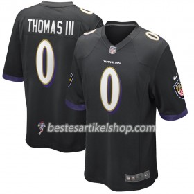 Herren Baltimore Ravens Trikot Earl Thomas 0 Nike Schwarz